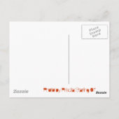 Carte Postale Couché de soleil de Floride (Dos)