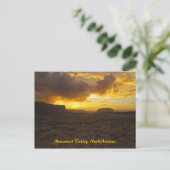 Carte Postale Couché de soleil de la vallée du Monument (Debout devant)