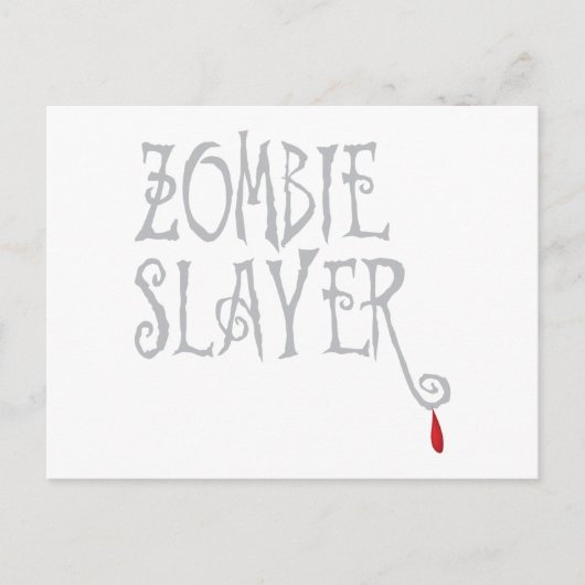 Carte Postale Couche de zombie (Devant)