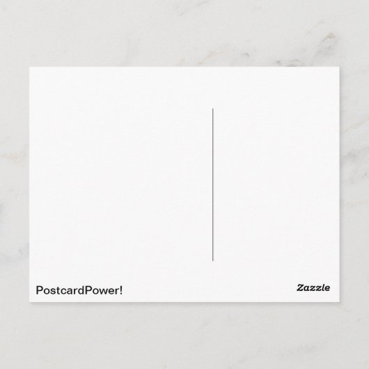 Carte Postale Couche gris vert yeux (Dos)