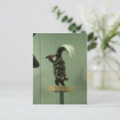 Carte Postale Couche tachetée; exposition au musée (Debout devant)