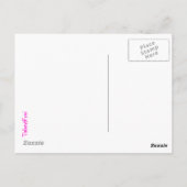 Carte Postale Coucher de soleil (Dos)