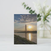 Carte Postale coucher de soleil (Debout devant)