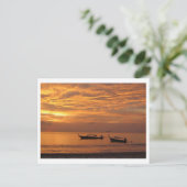 Carte Postale Coucher de soleil (Debout devant)