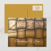 Carte Postale Coucher de soleil_ (Devant / Derrière)