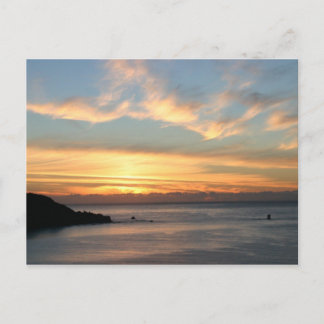 Carte Postale coucher de soleil