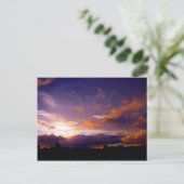 Carte Postale Coucher de soleil (Debout devant)