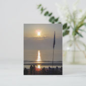 Carte Postale Coucher de soleil (Debout devant)