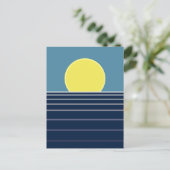Carte Postale Coucher de soleil (Debout devant)
