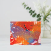 Carte Postale coucher de soleil (Debout devant)