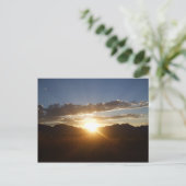 Carte Postale Coucher de soleil (Debout devant)