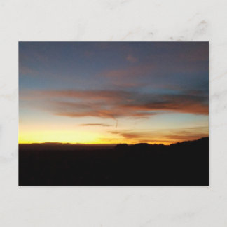 Carte Postale coucher de soleil