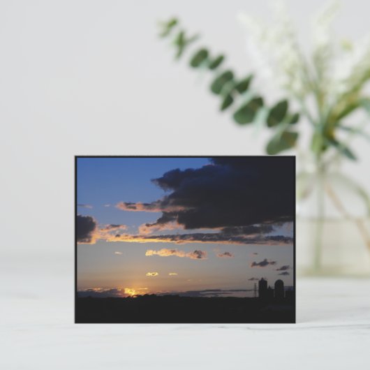 Carte Postale Coucher de soleil ~ 36 (Debout devant)