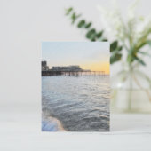 Carte Postale Coucher de soleil à Aberystwyth (Debout devant)