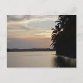 Carte Postale Coucher de soleil à Assinie, Côte d'Ivoire (Devant)