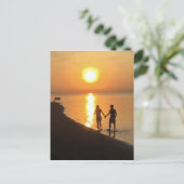 Carte Postale Coucher de soleil à Bali (Debout devant)