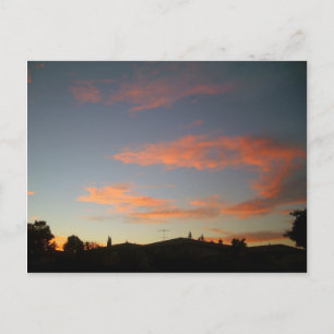 Carte Postale Coucher de soleil à Campbell, Californie