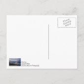 Carte Postale Coucher de soleil à Folly Harbor (Dos)