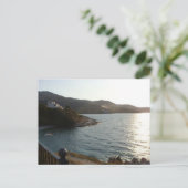 Carte Postale Coucher de soleil à Kassiopi, Corfou (Grèce) (Debout devant)