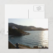 Carte Postale Coucher de soleil à Kassiopi, Corfou (Grèce) (Devant / Derrière)