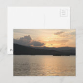 Carte Postale Coucher de soleil à Koh Samui (Devant / Derrière)