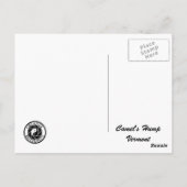 Carte Postale Coucher de soleil à la bosse du chameau (Dos)