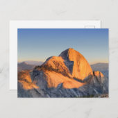 Carte Postale Coucher de soleil à moitié dôme du Mont Watkins -  (Devant / Derrière)