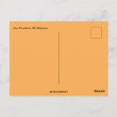 Carte Postale Coucher de soleil à New Providence Les Bahamas (Dos)