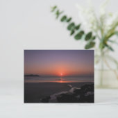 Carte Postale Coucher de soleil à Polzeath (Debout devant)