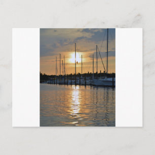 Carte Postale Coucher de soleil à Southport