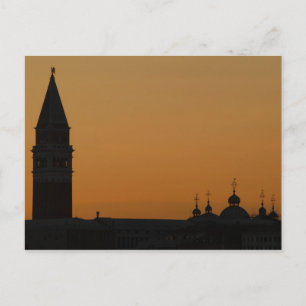 Carte Postale Coucher de soleil à Venise