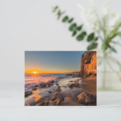 Carte Postale Coucher de soleil à Victoria Beach (Debout devant)