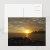 Carte Postale Coucher de soleil au Brésil (Devant / Derrière)
