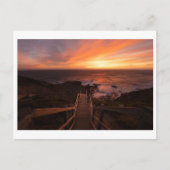 Carte Postale Coucher De Soleil Au Cap Schanck (Devant)