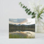 Carte Postale Coucher de soleil au lac Sprague - Rocky Mountain  (Debout devant)