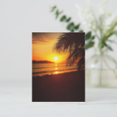 Carte Postale Coucher de soleil au paradis (Debout devant)