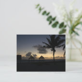 Carte Postale Coucher De Soleil Au Paradis (Debout devant)
