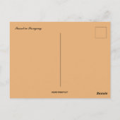 Carte Postale Coucher de soleil au Paraguay (Dos)