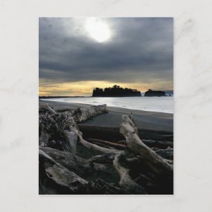 Carte Postale Coucher de soleil au Parc national olympique de Ru