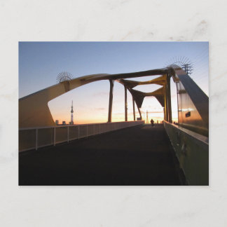 Carte Postale Coucher de soleil au pont Horikirihinan : Tokyo