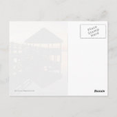 Carte Postale Coucher de soleil avec réflexions (Dos)