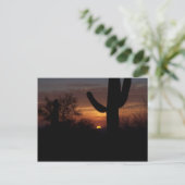 Carte Postale Coucher de soleil AZ 1 (Debout devant)