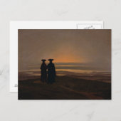 Carte Postale Coucher de soleil c.1830-35 (Devant / Derrière)