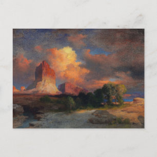 Carte Postale Coucher de soleil Cloud, Green River, Wyoming par