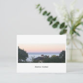 Carte Postale Coucher de soleil d'Aberdour (Debout devant)