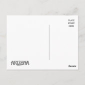 Carte Postale coucher de soleil d'arizona (Dos)