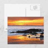 Carte Postale Coucher de soleil de Catalina (Devant / Derrière)