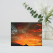 Carte Postale coucher de soleil de Fort Worth (Debout devant)