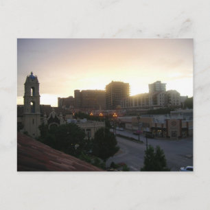 Carte Postale Coucher de soleil de Kansas City