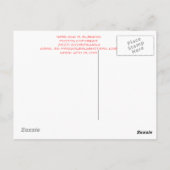 Carte Postale Coucher de soleil de Kihei (Dos)